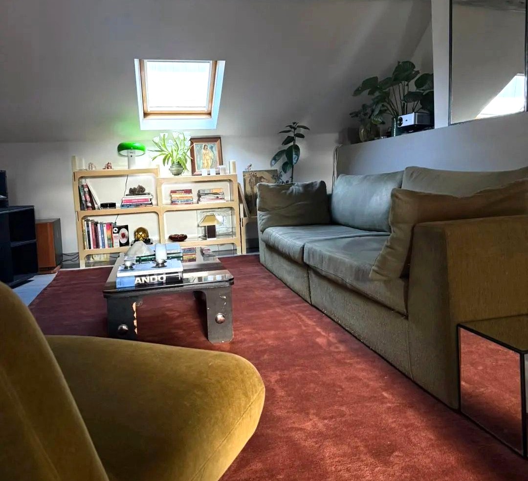 Rusty Brown Ember – Hand-Tufted Artisan Rug